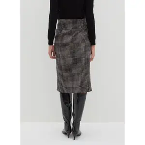 Γυναικείος φάκελος φούστα Stefanel Houndstooth image-2