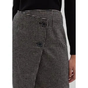 Γυναικείος φάκελος φούστα Stefanel Houndstooth image-4