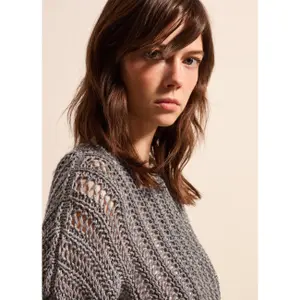 Pull με lurex γυναίκα Stefanel Openwork image-5