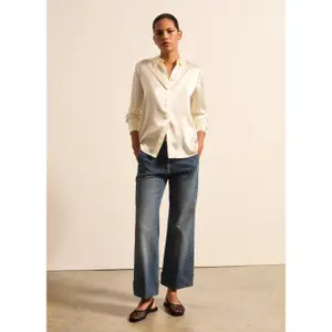 Chemisier manches longues femme Stefanel Silk image-3