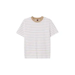 Γυναικείο T-shirt Stefanel boxy-fit striped image-0