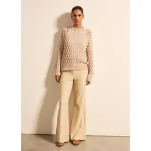 Γυναικεία υφασμένα παντελόνια Stefanel Flare Fit image-2