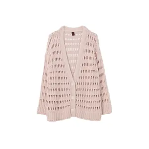 Cardigan oversize femme Stefanel Openwork