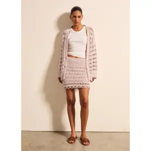 Cardigan oversize femme Stefanel Openwork image-4