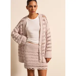 Cardigan oversize femme Stefanel Openwork image-5