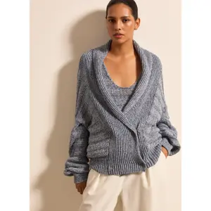 Cardigan croisé femme Stefanel image-4