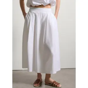 Jupe plissée longue femme Stefanel image-2