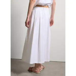 Jupe plissée longue femme Stefanel image-3