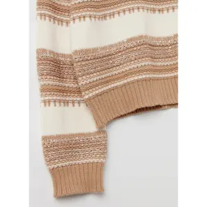 Pull με lurex γυναίκα Stefanel Jacquard image-3
