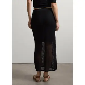 Μακριά φούστα γυναικεία Stefanel Openwork image-3