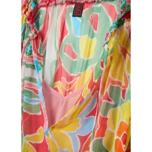 Μάξι φόρεμα γυναικείο Stefanel Chiffon image-4