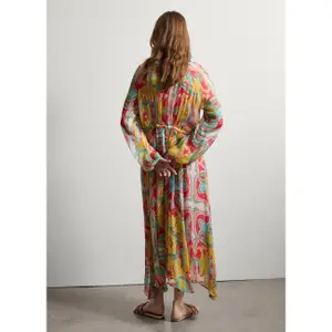Μάξι φόρεμα γυναικείο Stefanel Chiffon image-2