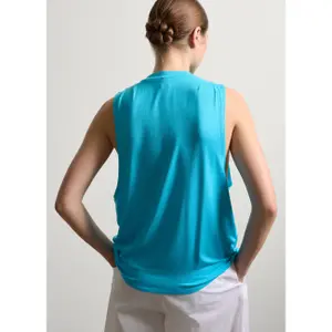Γυναικείο αμάνικο μπλουζάκι Stefanel boxy-fit image-3