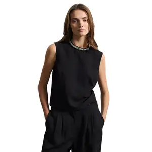 Women’s Jewel-Embellished Tank Top Stefanel image-0