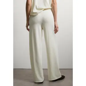 Pantaloni larghi in crêpe donna Stefanel image-4
