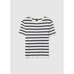 Striped Fitted Sweater Women Stefanel image-1
