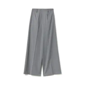 Wide Stretch Fabric Trousers Women Stefanel image-1