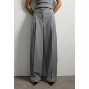 Wide Stretch Fabric Trousers Women Stefanel image-2