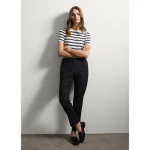 Women's Wool Blend Trousers Stefanel Regular Fit image-2