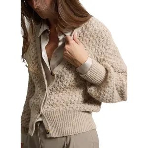 Womens Alpaca Blend Cardigan Stefanel