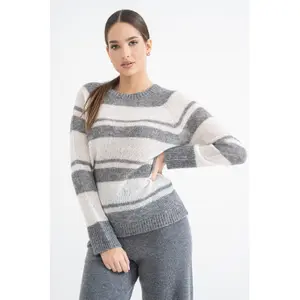 Pull Rundhals aus Alpaka-Mix für Damen Stefanel image-1