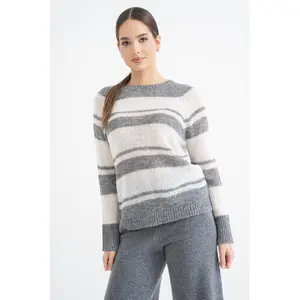 Pull Rundhals aus Alpaka-Mix für Damen Stefanel image-2