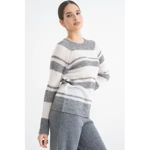 Pull Rundhals aus Alpaka-Mix für Damen Stefanel image-3