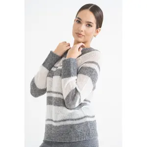 Pull Rundhals aus Alpaka-Mix für Damen Stefanel image-4