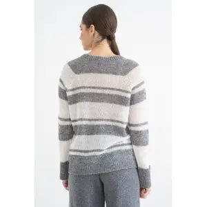 Pull Rundhals aus Alpaka-Mix für Damen Stefanel image-5