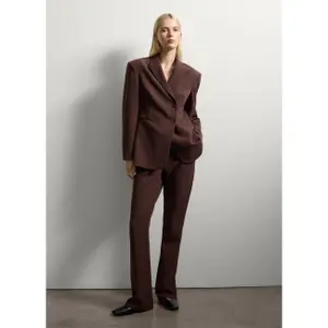 Women's Slim Fit Stretch Fabric Trousers Stefanel image-3