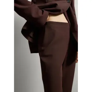 Women's Slim Fit Stretch Fabric Trousers Stefanel image-5