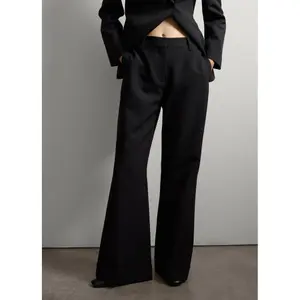 Klassische Stoffhose Damen Stefanel Stretch image-3