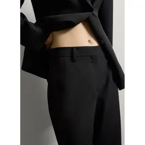 Klassische Stoffhose Damen Stefanel Stretch image-5