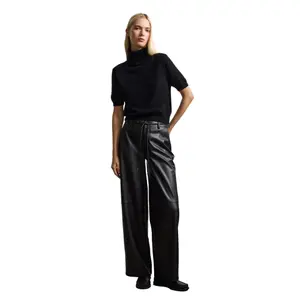 Palazzo trousers for women Stefanel Regular Fit image-0