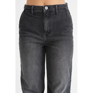 Jeans Straight taille élastiquée femme Stefanel image-5