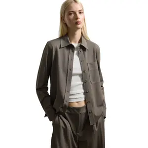 Women's Long Sleeve Modal Shirt Stefanel image-0