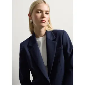 Blazer en tissu extensible femme Stefanel Regular Fit