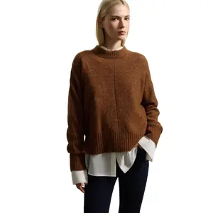 Oversized Wool Sweater for Women Stefanel