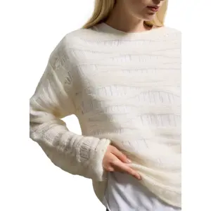 Damen Pulli mit Rundhalsausschnitt aus Mohair und Lurex Stefanel image-0