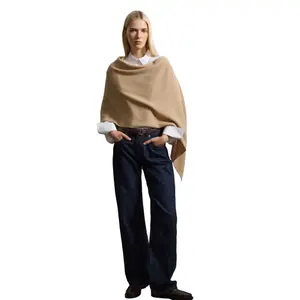 Women's Wool Blend Poncho Stefanel image-0