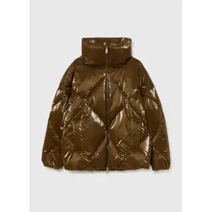 Kurze gesteppte Daunenjacke Damen Stefanel image-1
