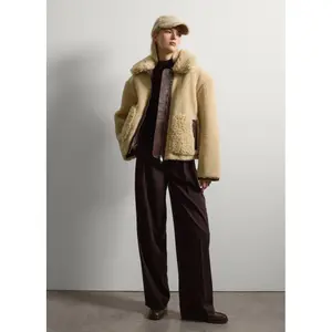 Kunstpelzjacke Damen Stefanel image-2