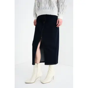 Women’s Stretch Cotton Skirt Stefanel Regular Fit image-5