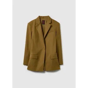 Tailliertes Jackett mit zentralem Knopf und aufgesetzten Taschen für Damen Stefanel image-1