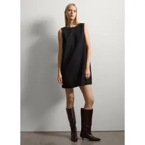 V-Neck Dress with Bow Women Stefanel image-2