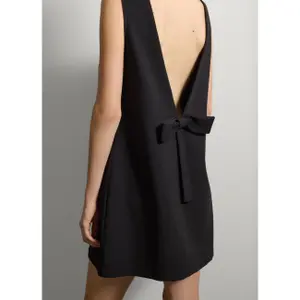 V-Neck Dress with Bow Women Stefanel image-4