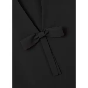 V-Neck Dress with Bow Women Stefanel image-6