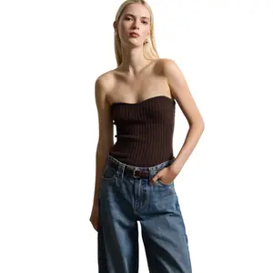 Stretch Wool Bustier for Women Stefanel image-0