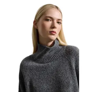 Women's Wool Blend Roll Neck Jumper Stefanel Oversized Fit