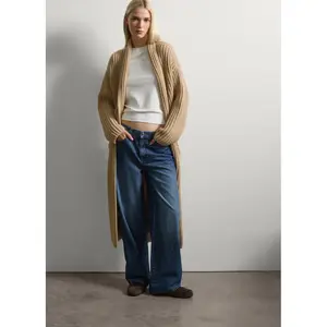 Oversize Cardigan aus Wolle und Alpaka für Damen Stefanel image-2